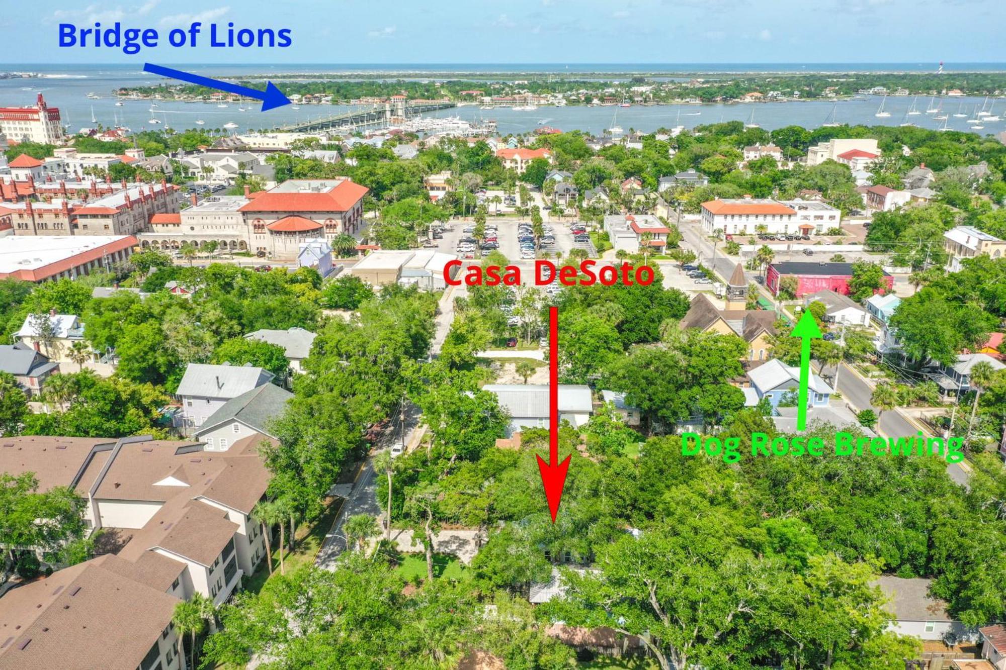 Casa Desoto - Luxury Downtown Oasis Villa Saint Augustine Eksteriør billede